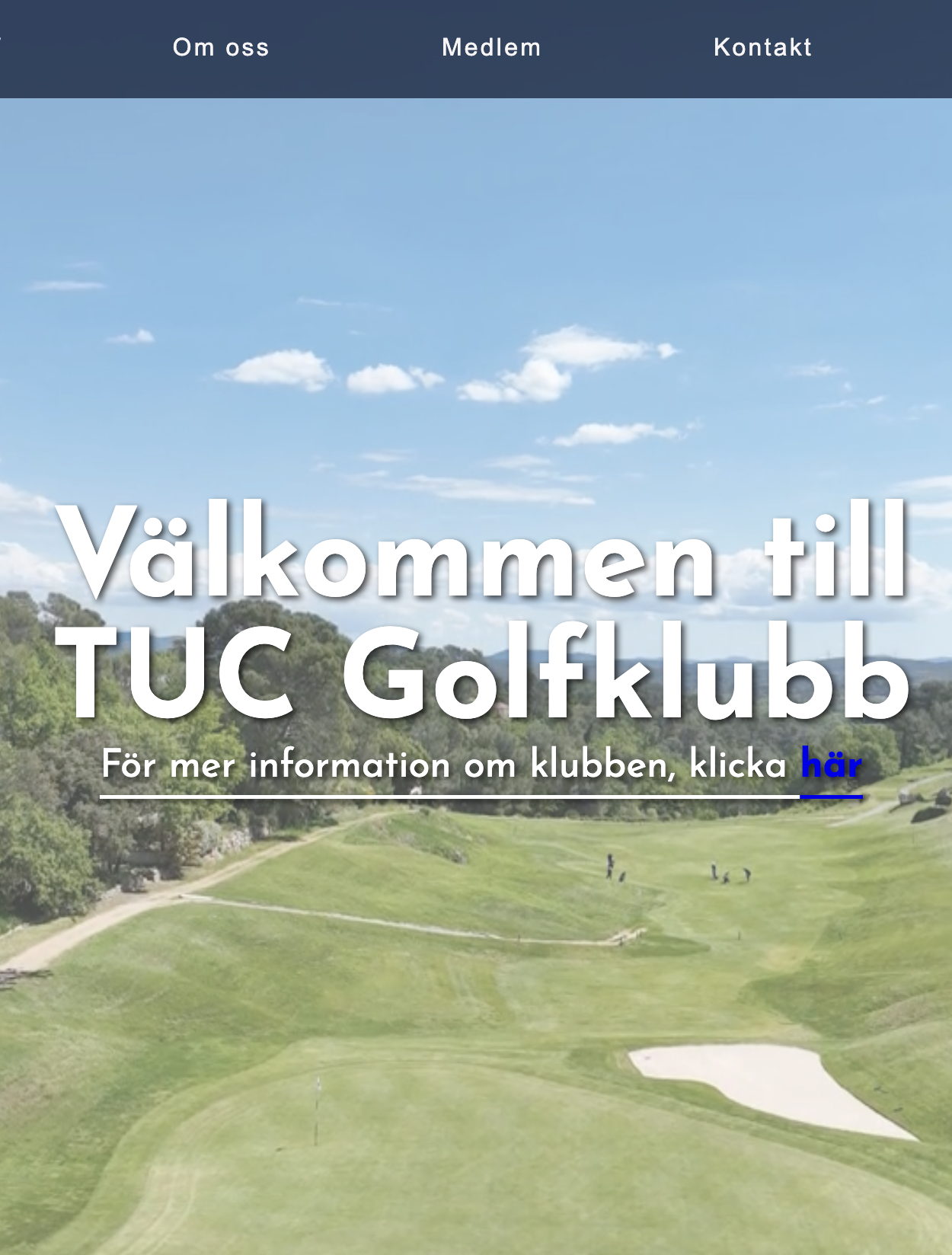 Golfklubb grupprojekt